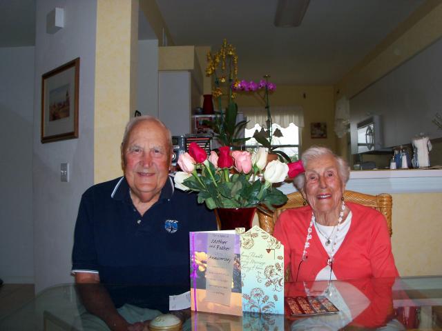 Mom and Dad's 68th Wedding Anniversary